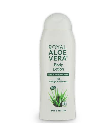 Royal Aloe Vera Body Lotion with Ginko Ginseng 60% Organic Aloe Vera Body Lotion (1) 300 ml (1 pack)