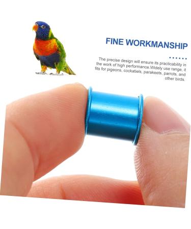 BESPORTBLE 300 Pcs Pigeon Foot Ring Chicken Legs Bird Foot Ring Pigeon Identify Band Doves Chicks Ring Aluminum 0.8X0.8X1CMx3pcs As Shownx3pcs - Buy Online on GoSupps.com