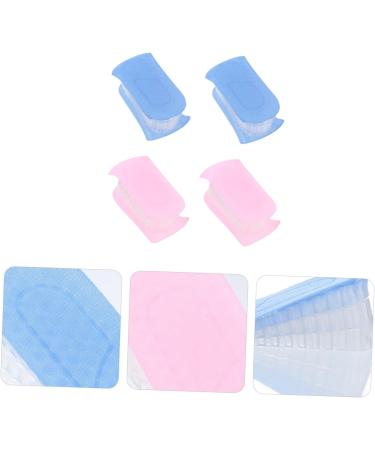 FRCOLOR Height Increasing Insoles - 2 Pairs Blue & Pink Heel Inserts for Invisible Height Boost in Shoes & Sneakers - Buy Online on GoSupps.com