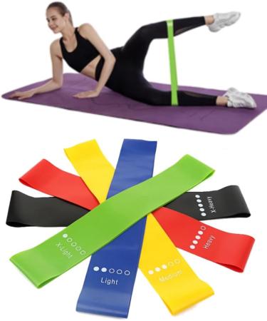 Buy Resistance Bands for Women & Men - Ideal for Leg Workouts & Strength Training - International Shipping Available - Buy Online on GoSupps.com