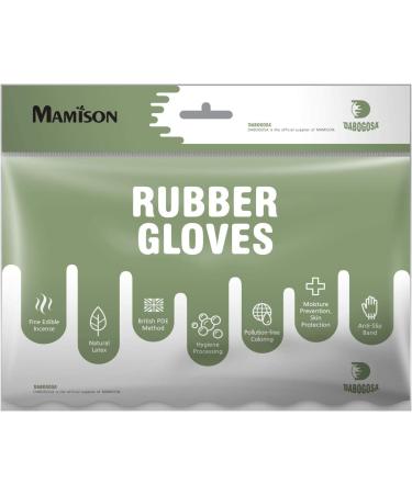 DABOGSA Mamison 2 Pairs Reusable Waterproof Cleaning Rubber Gloves - Non-Slip Kitchen Glove (Medium) - Buy Online on GoSupps.com