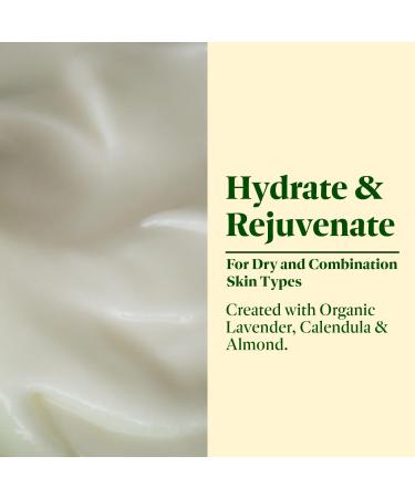 Lavender Dream Night Cream - 100% USDA Organic Lavender & Calendula for Dry to Normal Skin | International Shipping Available - Buy Online on GoSupps.com