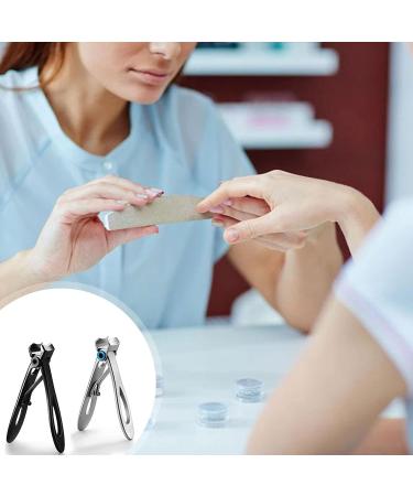 UNbit Nail Cutter Stainless Steel Nail Cutter Trimmer Clippers Multi-Function Big Mouth Anti-Splash Single Large Manicure Pedicure Care Scissors (Color : Schwarz) - Buy Online on GoSupps.com