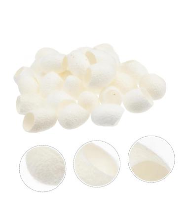 Mipcase 100pcs Anti Silkworm Facial Bandana - Natural Silk Cocoons Exfoliator & Face Scrub | Beauty Care for Men - Buy Online on GoSupps.com