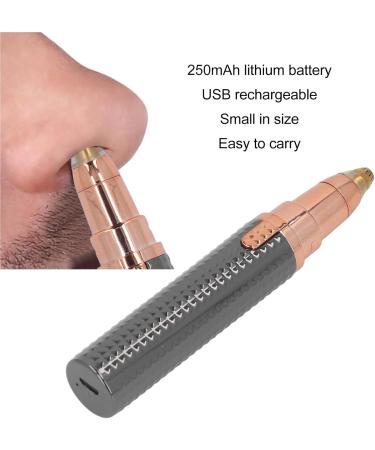 Buy Electric Eyebrow Hair Remover & Facial Hair Trimmer for Women - Painless & Portable with LED Light - Perfect for Lips & Nose (Black - Buy Online on GoSupps.com
