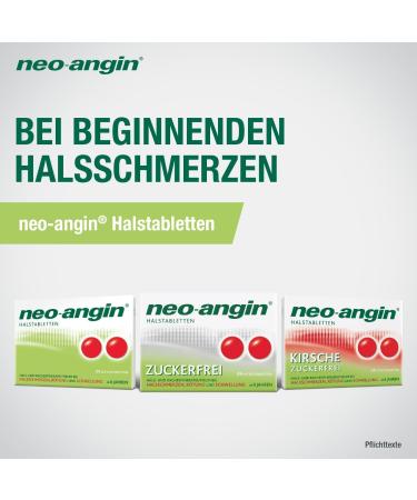 Neo-Angin Sugar-Free Half Tablets for Sore Throat | 2-Pack (48 Pieces) | Sucking Tablets for Adults & Kids | Fast Relief - Buy Online on GoSupps.com