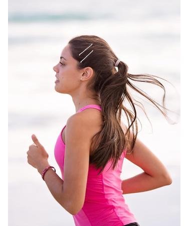 METLUCK 200Pcs White Bobby Pins - Hair Accessories for Women, 2.2 inch White Gray Hair Pins - Buy Online on GoSupps.com