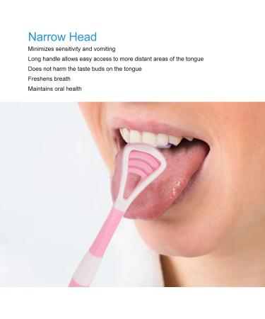 2-in-1 Tongue Scraper Toothbrush - Flexible Handle for Effective Oral Care & Fresh Breath - Buy Online on GoSupps.com