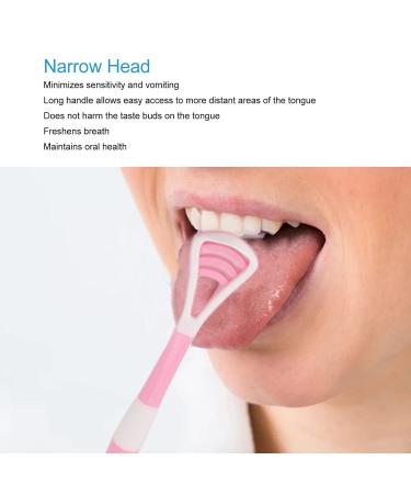 Buy 8pcs Tongue Scraper Toothbrush - Effective Oral Cleaning Prevents Vomiting | International Shipping - Buy Online on GoSupps.com