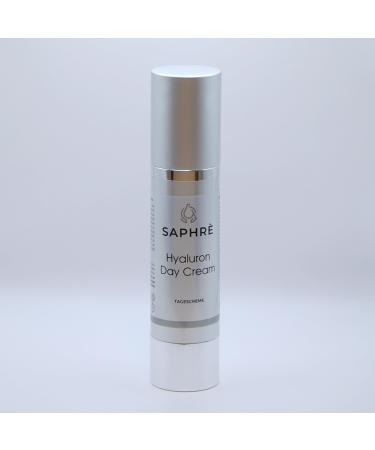 Saphr Hyaluron Day Cream light day care with hyaluronic acid niacinamide and vitamin C smoothing hydrating & vegan for radiant skin 50 ml