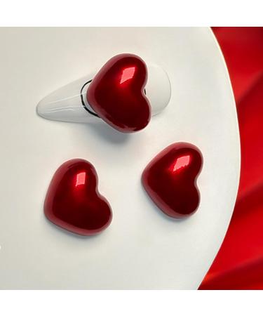 Love Shape New Year Crystal Heart Art Plush Heart Art Decoration Supplies For Girl Multi-color - Buy Online on GoSupps.com