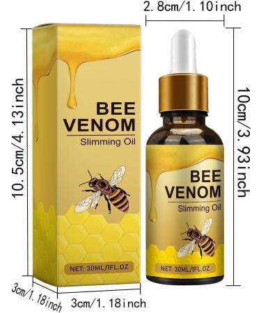 (100% Effective) 3PCS Bee Venom S_limming Oil 2024 New Advanced Bee Venom Serum for All Skin Types 30ml/1Fl.Oz - Buy Online on GoSupps.com