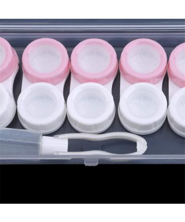 Winwinfly Transparent Storage Box for Contact Lenses - Large Capacity Case in 3 Colors - Buy Online on GoSupps.com