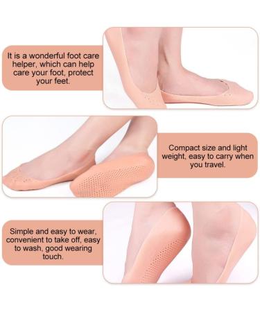 Lurrose Moisturizing Socks - 2 Pairs Anti-Cracking & Breathable Foot Covers for Soft Skin - 19x8.7 cm International Shipping - Buy Online on GoSupps.com