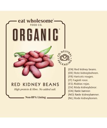 Buy Eat Wholesome Organic Red Kidney Beans - 400g (Pack of 12) | International Shipping Available - Buy Online on GoSupps.com