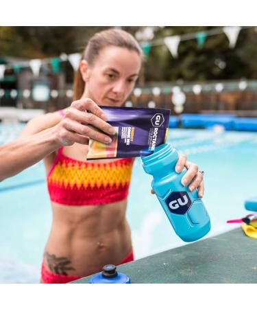 GU Energy Roctane Ultra Endurance Energy Drink Mix - Vegan  Gluten-Free  Kosher  Dairy-Free  35mg Caffeine - Tropical Fruit Flavor - 10 Single-Serving Packets - Buy Online on GoSupps.com