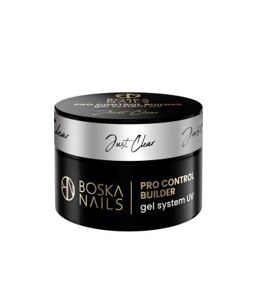 Divine Nails Pro Control Builder Gel UV System Just Clear 15 ml