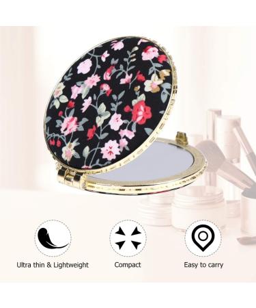 FRCOLOR 12pcs Floral Mirror Purses Women's Double-Sided Makeup Clutch - Portable Travel Vanity Gift for Girls - Buy Online on GoSupps.com