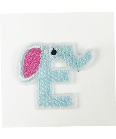 Operitacx Letters Patches 52 Pcs Embroidery Patches Embroidery Letter Patches Cloth Decals Cloth Stickers Cartoon Accessories - Buy Online on GoSupps.com
