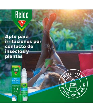Relec Roll On for Insect & Plant Bites | Soothes Itching & Refreshes Skin - Shop Internationally - Buy Online on GoSupps.com