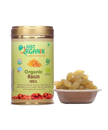 Just Organik Raisins 250 g, 100% Organic