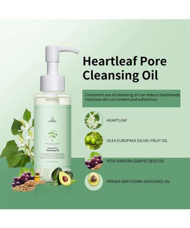 Cleansing Oil for Sensitive Skin - Korean Makeup Remover & Deep Cleanser | Melt Blackheads & Remove Makeup Easily - Buy Online on GoSupps.com