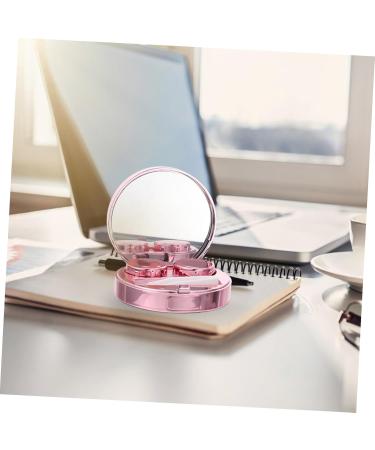 HOMSFOU 2 Sets Starry Sky Glasses Case & Contact Lens Storage - Glass Miracle Foil Container for Short-Sighted Care - Buy Online on GoSupps.com