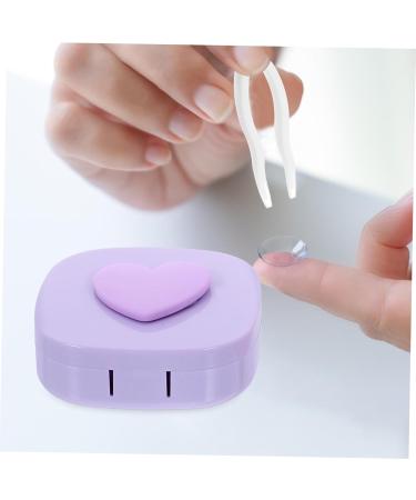 Coolhiya Lens Holder & Travel Case Stylish Contact Lens Storage with Packaging Box | Perfect for On-the-Go Lens Care - Buy Online on GoSupps.com