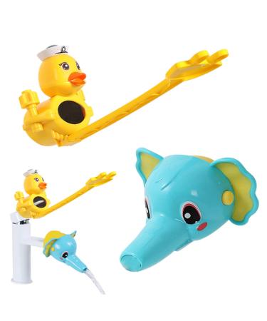 Aicrynic Fauchahn Expansion for children 2 pieces of water tap Extension Children Tier Faucet Extender Children Tap Extender for toddlers & children to wash your hands