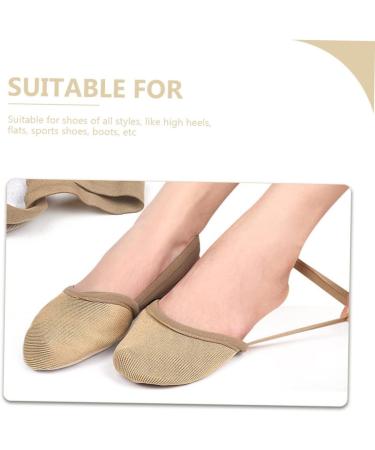 GLEAVI 4 Pairs Half Palm Toe Sleeve Socks for Men & Women - Perfect for Dance Ballet Tap and Yoga - Buy Online on GoSupps.com