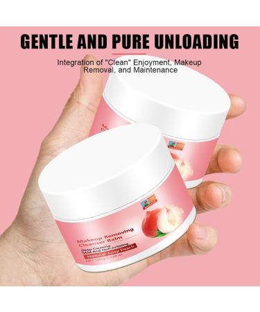 Makeup Remover & Cleansing Balm Makeup Removing Cleanser Balm Makeup Remover Balm Facial Cleanser Balm Cleansing Balm Makeup Remover Peach Makeup Remover Balm Natural Juicy Peach Makeup Remover Balm - Buy Online on GoSupps.com