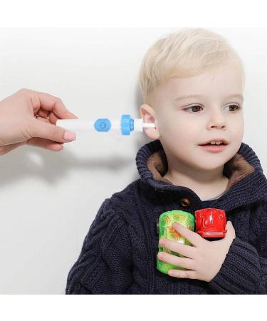 Intelligent Ear Wax Cleaner - Electric Earsworm Remover Tool Kit for Babies & Adults | 2 Interchangeable Heads - Buy Online on GoSupps.com
