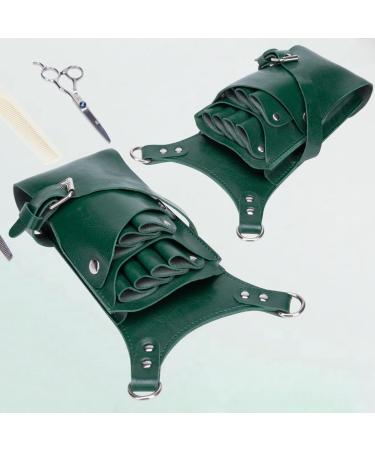 Mfzifya Hairdressing Toolkit Scissors Bag Professional Hairdressing Salon Toolkit can Store Scissors Combs Curling Combs Clips and More.(QG-YZ-Green) QG-YZ Green - Buy Online on GoSupps.com