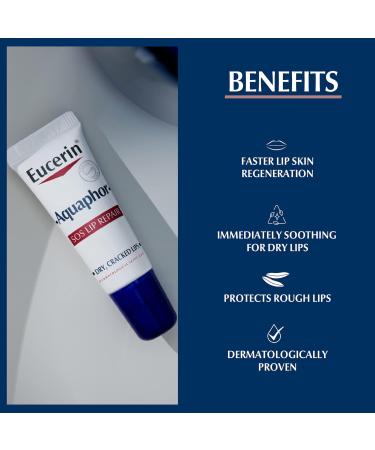 Eucerin Aquaphor SOS Lip Repair 10 ml - Buy Online on GoSupps.com