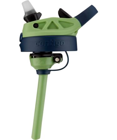 Contigo Aubrey Kids Stainless Steel Water Bottle - 13oz, Spill-Proof Lid - Blueberry/Green Apple - Keeps Drinks Cold up to 14 Hours - Buy Online on GoSupps.com