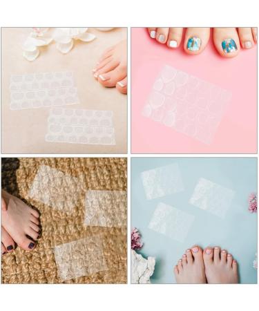  FOMIYES FOMIYES 100 Sheets Nail Press Adhesive Tabs Nail Glue Stickers Double Sided Nail Glue Nail Glue For False Nails Tips - Buy Online on GoSupps.com