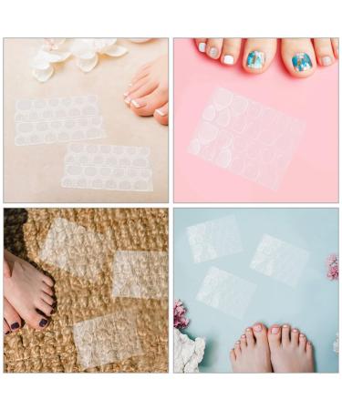 FOMIYES 100 Sheets Press on Nail Adhesive Tabs Nail Glue Stickers Double Side Waterproof Breathable Nail Glue Strong Nail Glue for False Nail Tips Salon Diy Manicure - Buy Online on GoSupps.com