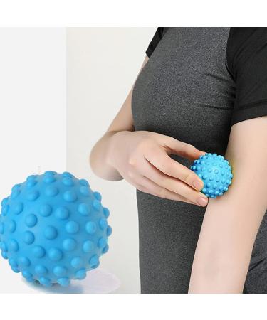 Massage Ball 3 Set - Hedgehog Balls & Lacrosse Balls for Foot Back Legs & Hand Massage | International Shipping - Buy Online on GoSupps.com