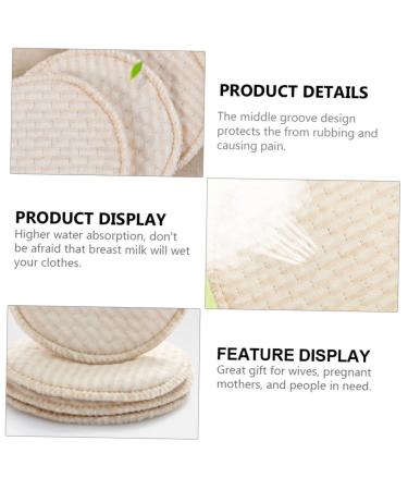 Toyvian Nursing Pads - 48 Reusable Breastfeeding Cushions for Women | Organic Cotton Maternity Pads | Spill Prevention & Perfume Spray Bottle Included - Buy Online on GoSupps.com