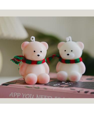 Cute Bear Shaped Scented Candle Set - Aromatherapy Gifts for Women | Soy Wax Decorative Candles for Home & Holiday Decor - Buy Online on GoSupps.com