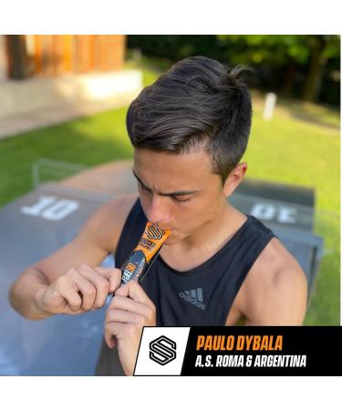 Soccer Supplement FUEL90 Energy Gel - Quick Release Dual Carbohydrate Source for Instant Absorption - Fruity Orange Flavor - 12x 70g Gels - Buy Online on GoSupps.com