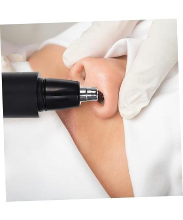 FRCOLOR Electric Ear & Nose Hair Trimmer - 2 Pcs Creative Nose Hair Cleaner & Remover Tool for Personal Care - Black - Buy Online on GoSupps.com