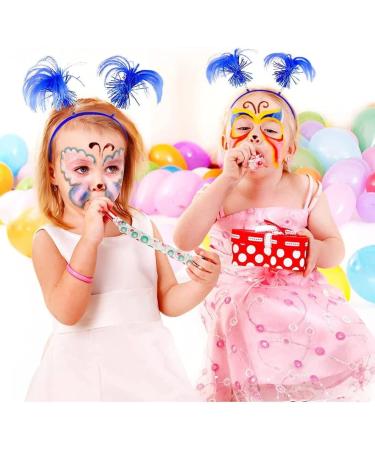 6 Pieces Tinsel Wrapped Ponytails Headbands Costume Party Headwear Accessory Halloween Head Bopper Halloween Costume Headwear Accessory Blue Halloween Decoration Halloween Costumes - Buy Online on GoSupps.com