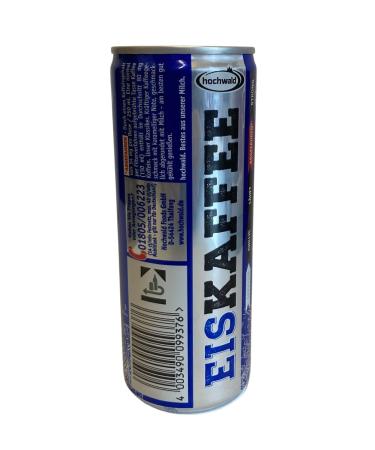 Hochwald iced coffee can disposable 250ml 24 x 250 ml incl. 6 deposit