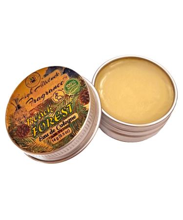 Black FOREST Cologne - Eau de Cologne - Solid Balm - Aromatherapy Essential Oils (Black Spruce Pine Cypress Cedar Wood & Leaf Juniper) - Natural Fragrance - Travel Party Favors Gifts - 0.5oz - Buy Online on GoSupps.com