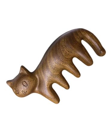 Magiclulu 5-in-1 Wooden Scalp Massager Comb - Acupuncture Point Massage Tool for Relaxation & Travel - Buy Online on GoSupps.com