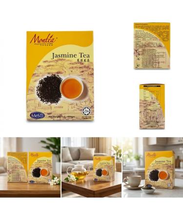Th au Jasmin en vrac 454 g (FS1033) - Th vert parfum - Infusion florale - Format conomique - Id al th i re filtre mug - Buy Online on GoSupps.com