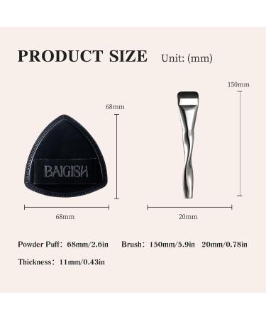 Buy Premium Makeup Sponge & Foundation Brush Set - Latex-Free Super Soft Flawless Finish for Liquid & Cream Makeup - International Shipping Available - Buy Online on GoSupps.com