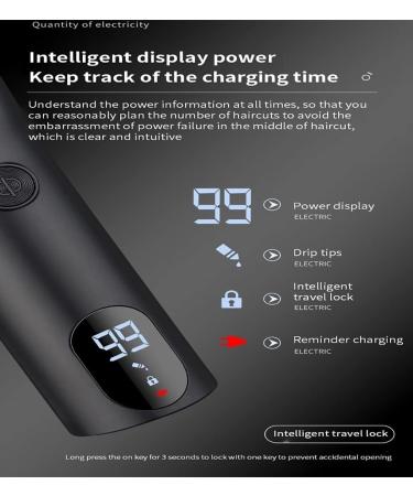 Hair Clippers for Men Barber Shop Men's Hair Clipper Shaver Household Rechargeable Trimmer T-Blade Children's Hairstyle Carving Hair Clipper (Color : LCD Graffiti) - Buy Online on GoSupps.com