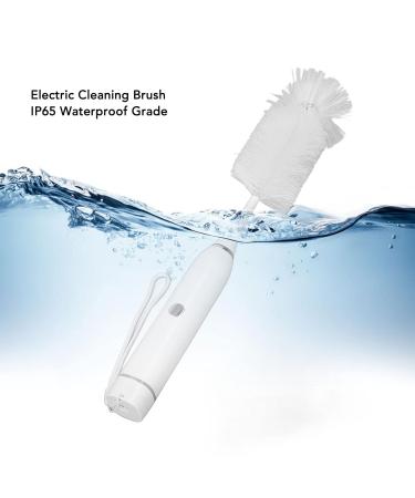 Electric Cleaning Brush Set - Portable Scrubbing Brush with USB IP65 Waterproof for Kitchen & Baby Bottles - Buy Online on GoSupps.com